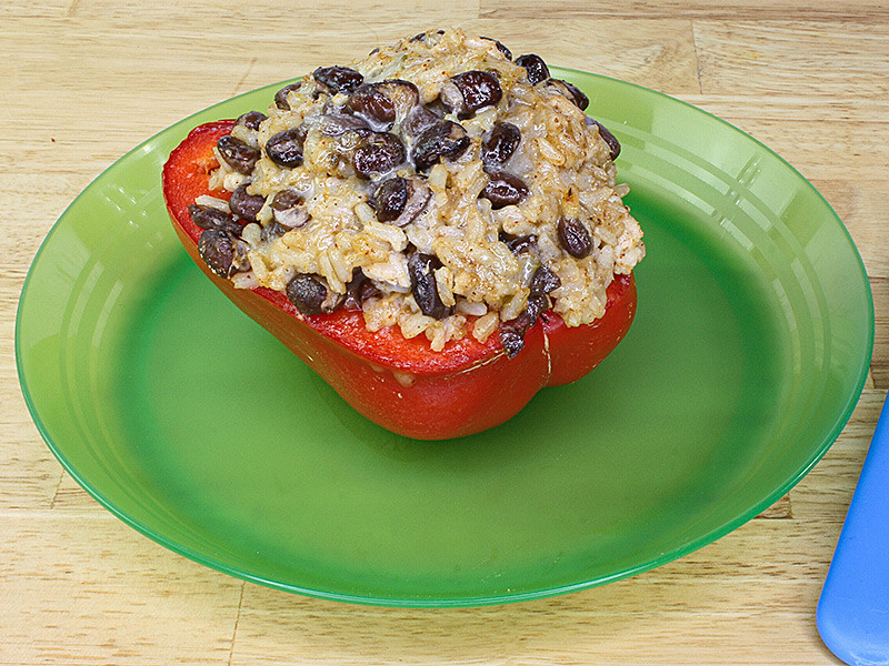 Taco-Seasoned Stuffed Peppers