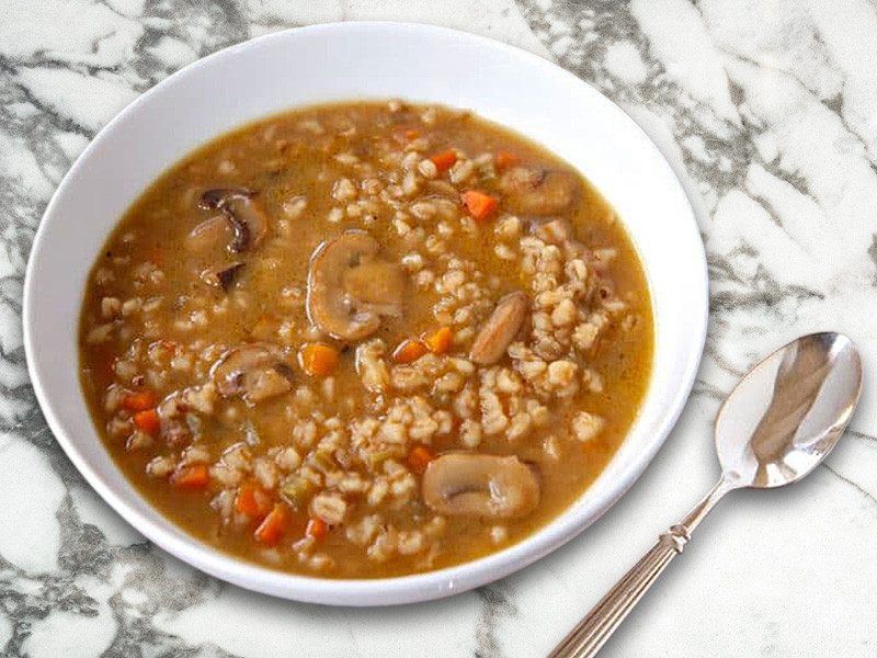 Mushroom Barley Soup