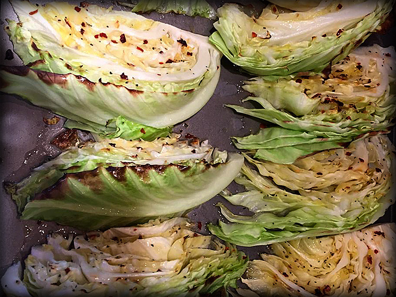 Roasted Cabbage