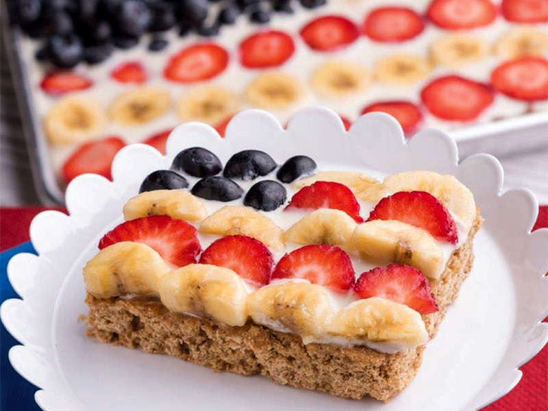 Fun Fruit Breakfast Pizza