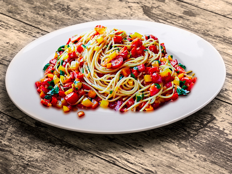 Mixed Pepper Pasta