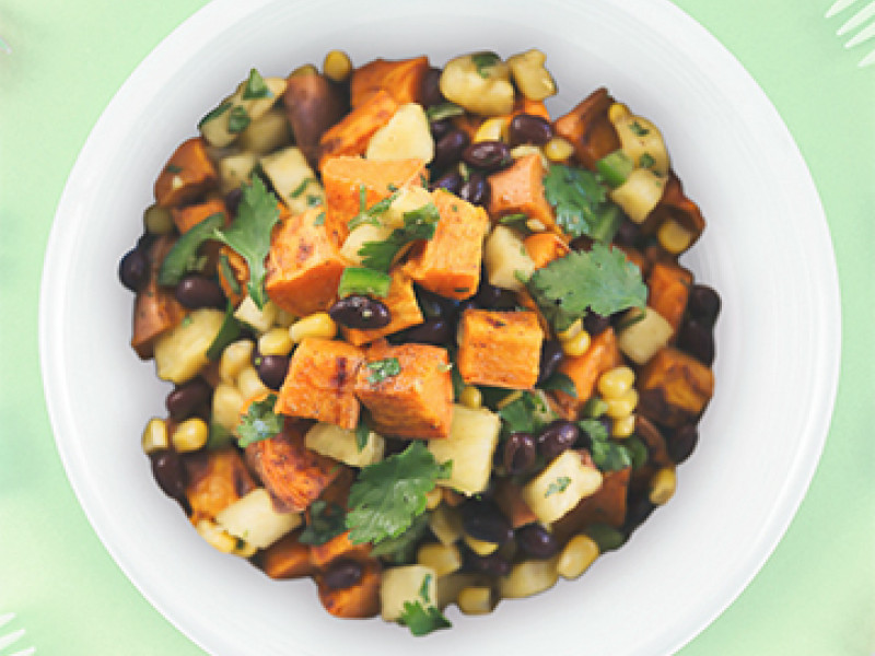Sweet Potato and Black Bean Salad