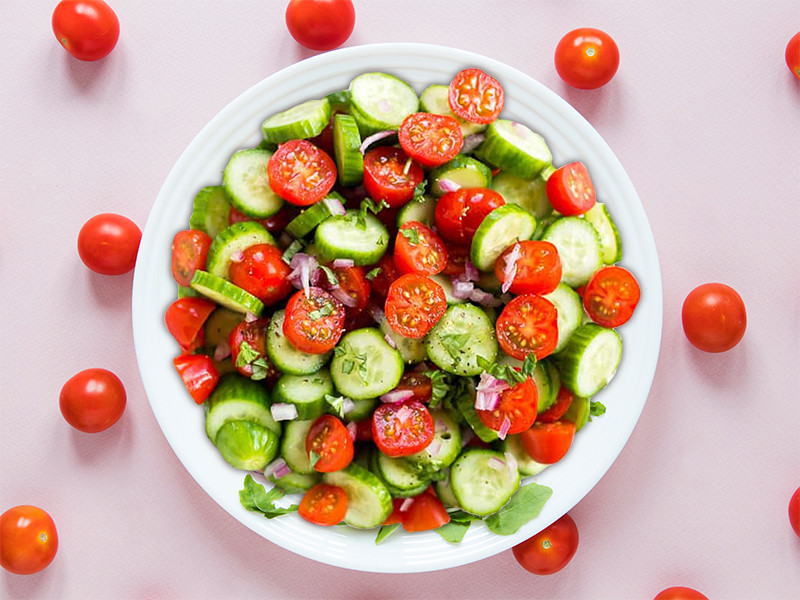 Tomato Cucumber Salad